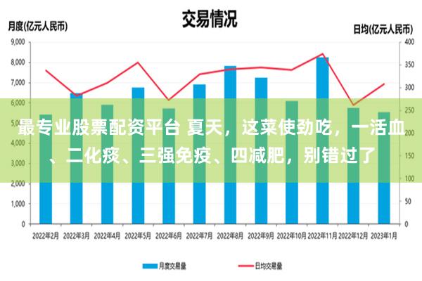 最专业股票配资平台 夏天，这菜使劲吃，一活血、二化痰、三强免疫、四减肥，别错过了