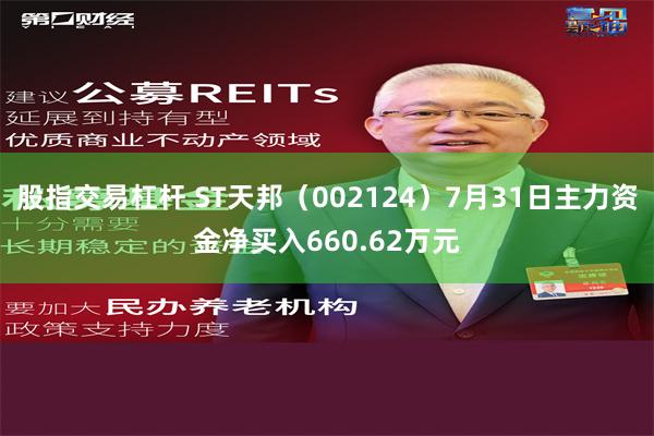 股指交易杠杆 ST天邦（002124）7月31日主力资金净买入660.62万元